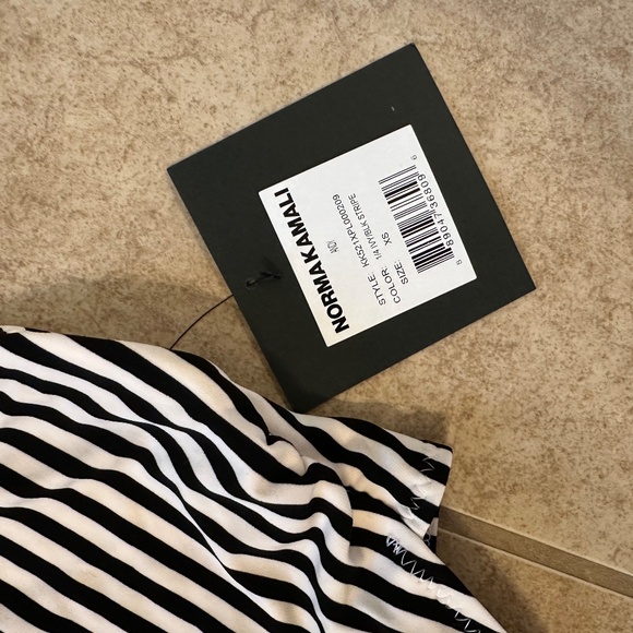 NWT NORMA KAMALI Cutout One Piece Hater Swimsuit SIZE XS - Picture 4 of 5